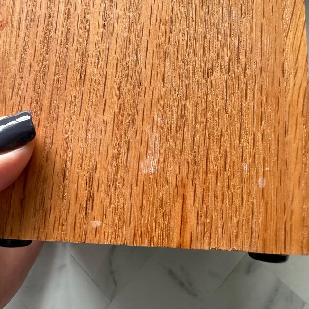 Cutco wooden utensil holder